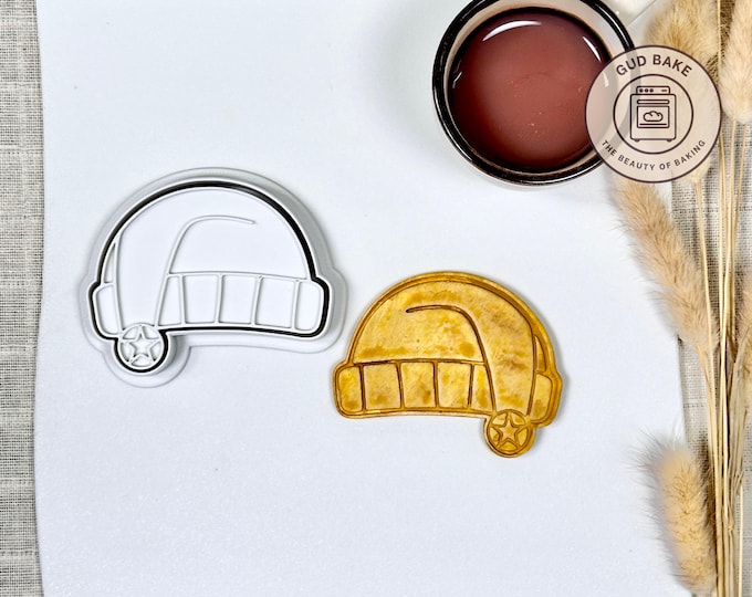 Santa Hat Cookie Cutter | Holiday Baking | Winter Wonderland Fondant Tool