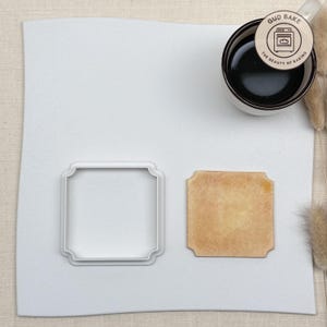 Rectangular Frame Cookie Cutter | Place Setting | Elegant Baking Mold