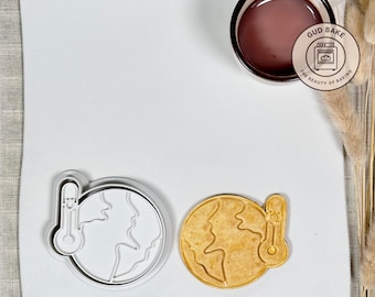 Global Warming Cookie Cutter | Science Fair | Research Cookie Stamp