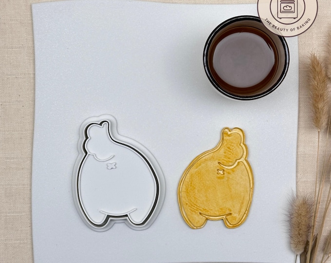 Dog Butt Cookie Cutter | Training Treats | Fur Baby Dough Cutter
