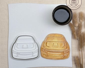 Charger Car Cookie Cutter | Muscle Car Party