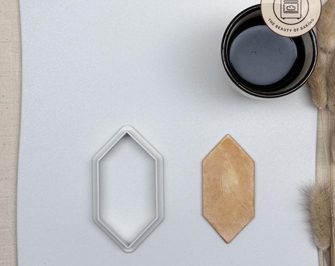 Stretched Hexagon Cookie Cutter for Baking