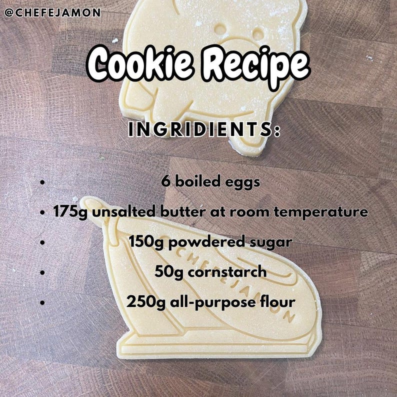 GudBake Recipe: Ingredients