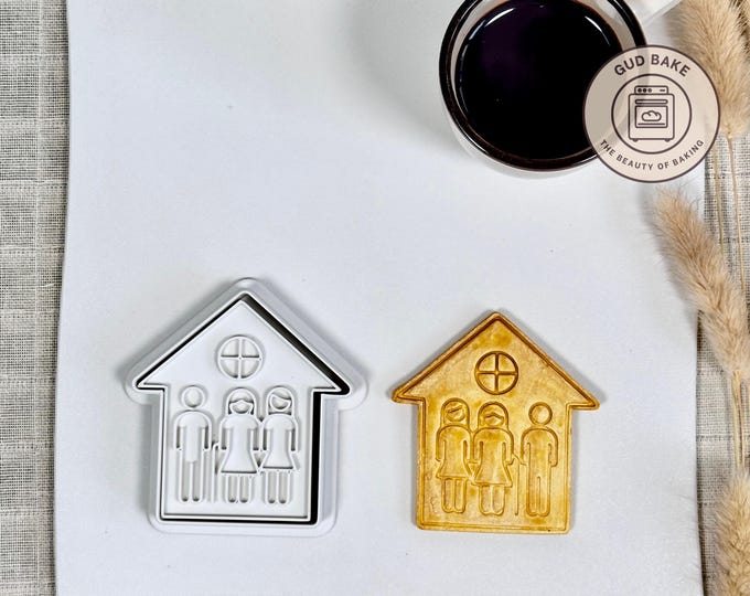 Elderly Care Cookie Cutter | STEM Party | Research Baking Mold