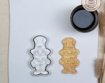 St. Patrick's Day Gnome Cookie Cutter | Lucky Treat Stamp
