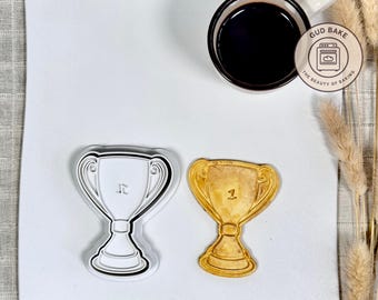 Trophy Cup cookie cutter | Sports Hobbies theme | Baking tool