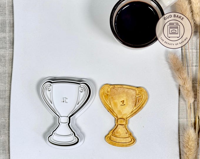 Trophy Cup cookie cutter | Sports Hobbies theme | Baking tool