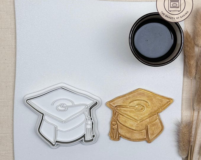 Graduation Cap Cookie Cutter - Celebrate Achievements, Education Theme