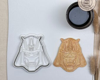 Samurai Cookie Cutter | Samurai Helmet Cookie Cutter | Samurai Cookie | Samurai