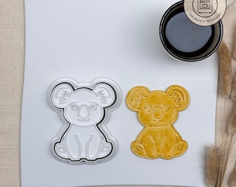Koala Cookie Cutter | Baby Shower | Wildlife Fondant Tool