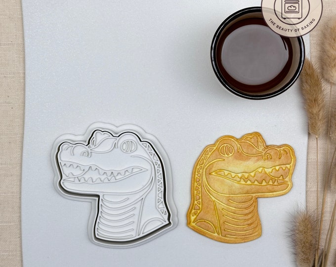Aligator Cookie Cutter | Crocodille Cookie Cutter | Aligator Cookie | Hunting Party