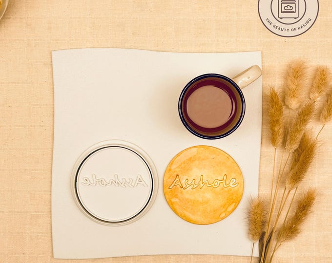 Asshole Cookie Cutter | Hen Night | Flirty Sugar Cookie Tool