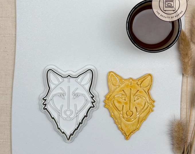 Wolf Cookie Cutter | Lone Wolf Cookie Cutter | Wolf Pack Cookie | Hunting Party