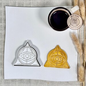 Astrologie Auge Dreieck Ausstechform | Cosplay Event | Verzauberter Keksstempel