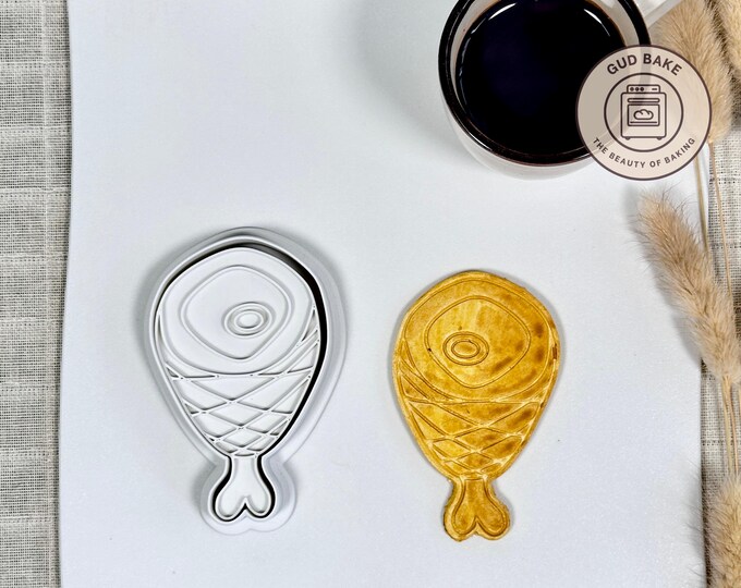 Ham Cookie Cutter | Picnic | Foodie Dough Cutter