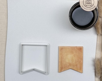 Banner Shape Cookie Cutter for Baking