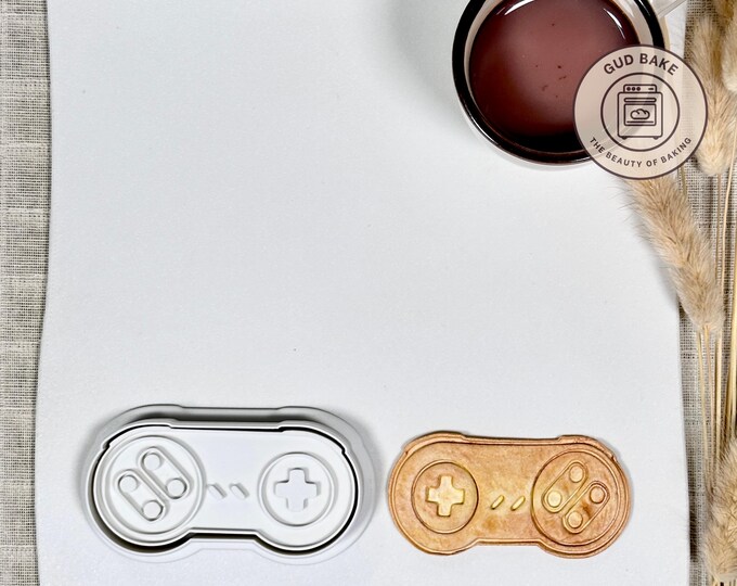 90s Controller Cookie Cutter | Gamer Birthday | Nerd Culture Biscuit Cutter