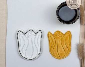 Tulip Cookie Cutter | Garden Party | Floral Sugar Cookie Tool