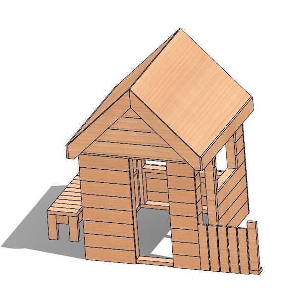 Build a Sturdy and Kid-Friendly Timber Playhouse with Easy-to-Follow Instructions