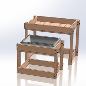 DIY Sensory Bins, Activity Table, Sand Pit/Water Table, Play Stand