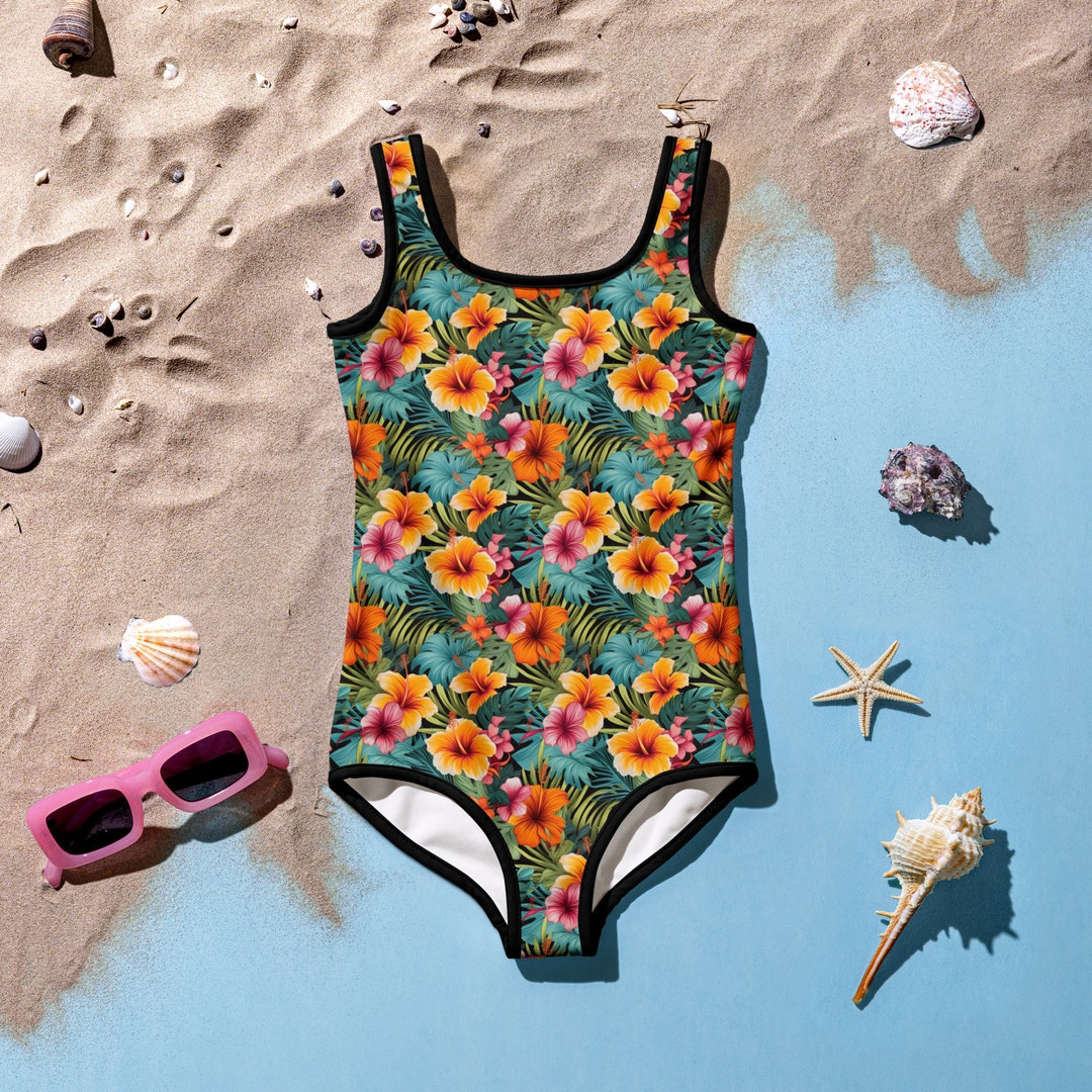 Tropical Paradise Print Eloisa Swimsuit