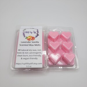 Lavender Vanilla Scented Wax Melt/Soy Wax