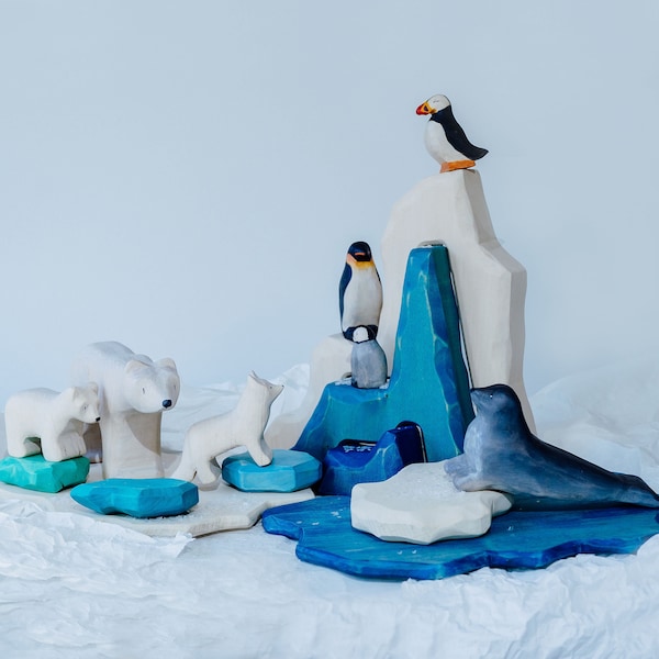 Holzspielzeug 'Arktis-Thema' mit kostenlosem Versand