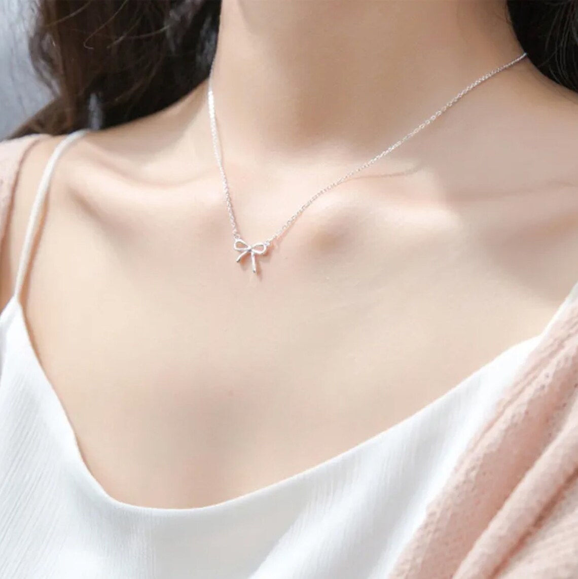 Blair Bow Small Pendant Necklace