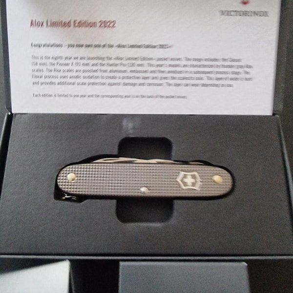 Victorinox Pioneer X limited edition 2022