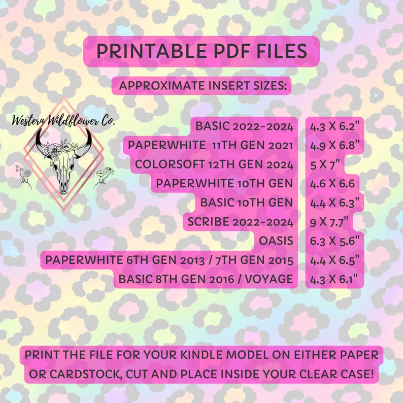 90er Jahre Y2K Kindle Einsätze Bild 2