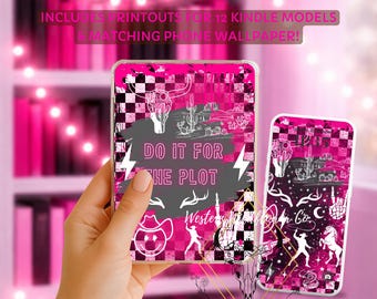 Do It For The Plot Kindle-Einsatz, Handy-Hintergrundbild, Lesezeichen