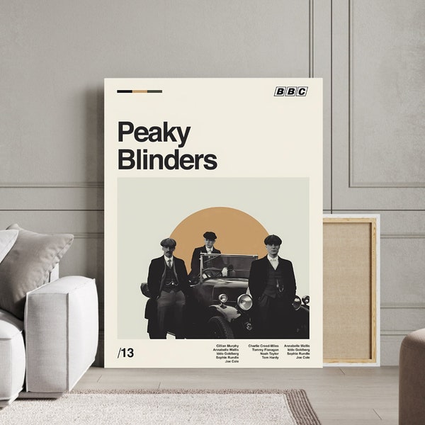 The Peaky Blinders Printable Wall Art | The Peaky Blinders Art | Art Print | Digital Download | Poster Print | Canvas Print | Wall Art