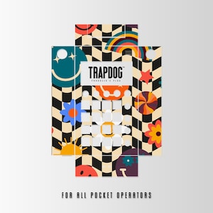 TRAPDOG® Custom Skin Pocket Operator Case / Send Us Your Custom Artwork / 3D Printed / Transparent Buttons / Gift For Producer / #2