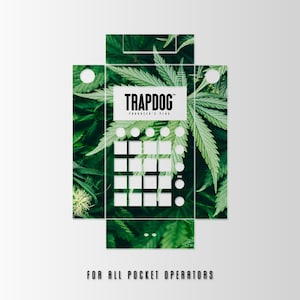 TRAPDOG® Custom Skin Pocket Operator Case / Send Us Your Custom Artwork / 3D Printed / Transparent Buttons / Gift For Producer / #31