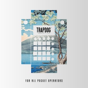 TRAPDOG® Custom Skin Pocket Operator Case / Send Us Your Custom Artwork / 3D Printed / Transparent Buttons / Gift For Producer / #23