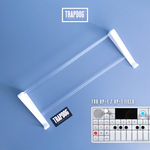 TRAPDOG® Teenage Engineering OP-1 Stand 16.6 Degrees / 16 Colours / Producer Gift / Sampler Stand / Studio Accessories / Lifetime Guarantee