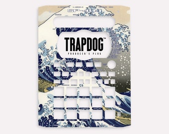 SP404 SX / A / MKII Vinyl Faceplate Skin Sticker | the Great Wave