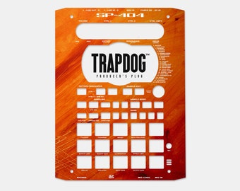 SP404  SX / A / MKII Vinyl Faceplate Skin Sticker | Precut Holes | Custom Roland SP404 Vinyl Skin | #11