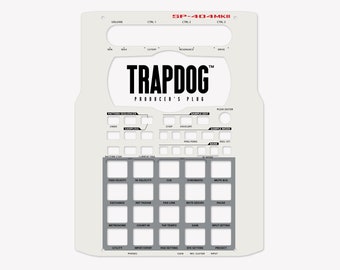 SP404 MKII / SX / A Vinyl Faceplate Skin Sticker | Precut Holes | Custom Roland SP404 Vinyl Skin | 2000XL