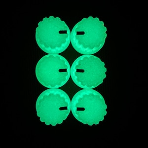 TRAPDOG® Glow-In-The-Dark Knobs Set / Perfect for SP404 / DJ Knobs / Mixer knobs /  EQ knobs / Potentiometer knobs / Mpc Knobs / 3D Printed