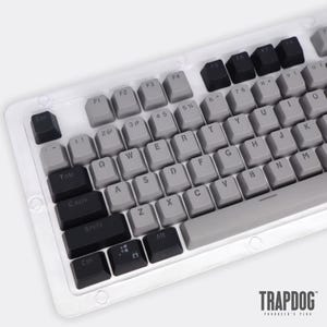 Multi-Coloured PBT Doubleshot Backlit Cute Artisan Keycaps | OEM Profile For MX Switches | 104-Key Custom Set for Mechanical Keyboards