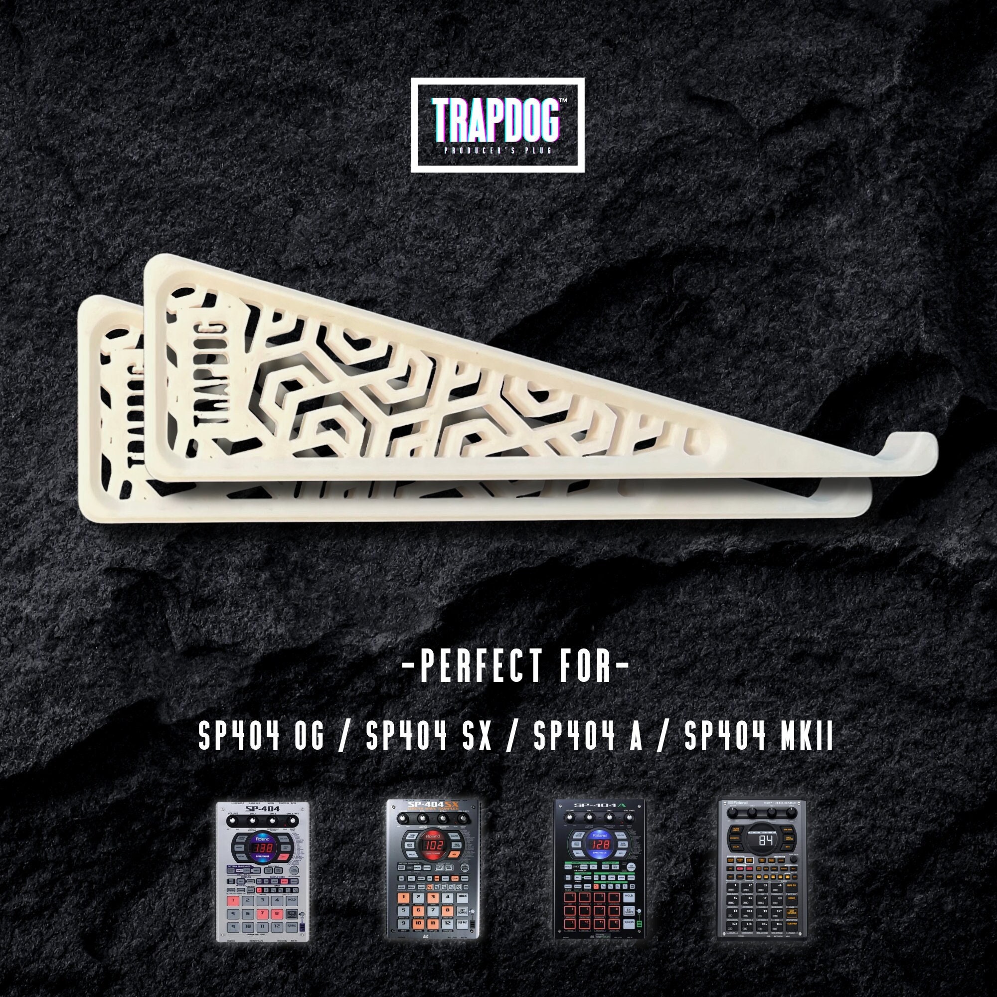 TRAPDOG® Roland SP404 Og-sx-a-mkii Stand / 16.6 Degree Tilt / 16