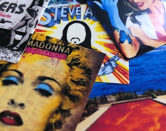 Album Cover Stickers | Albums of Your Choice | Gift for Music Fan | Laptop, Phone, Bedroom Stickers | Laminated Sticker