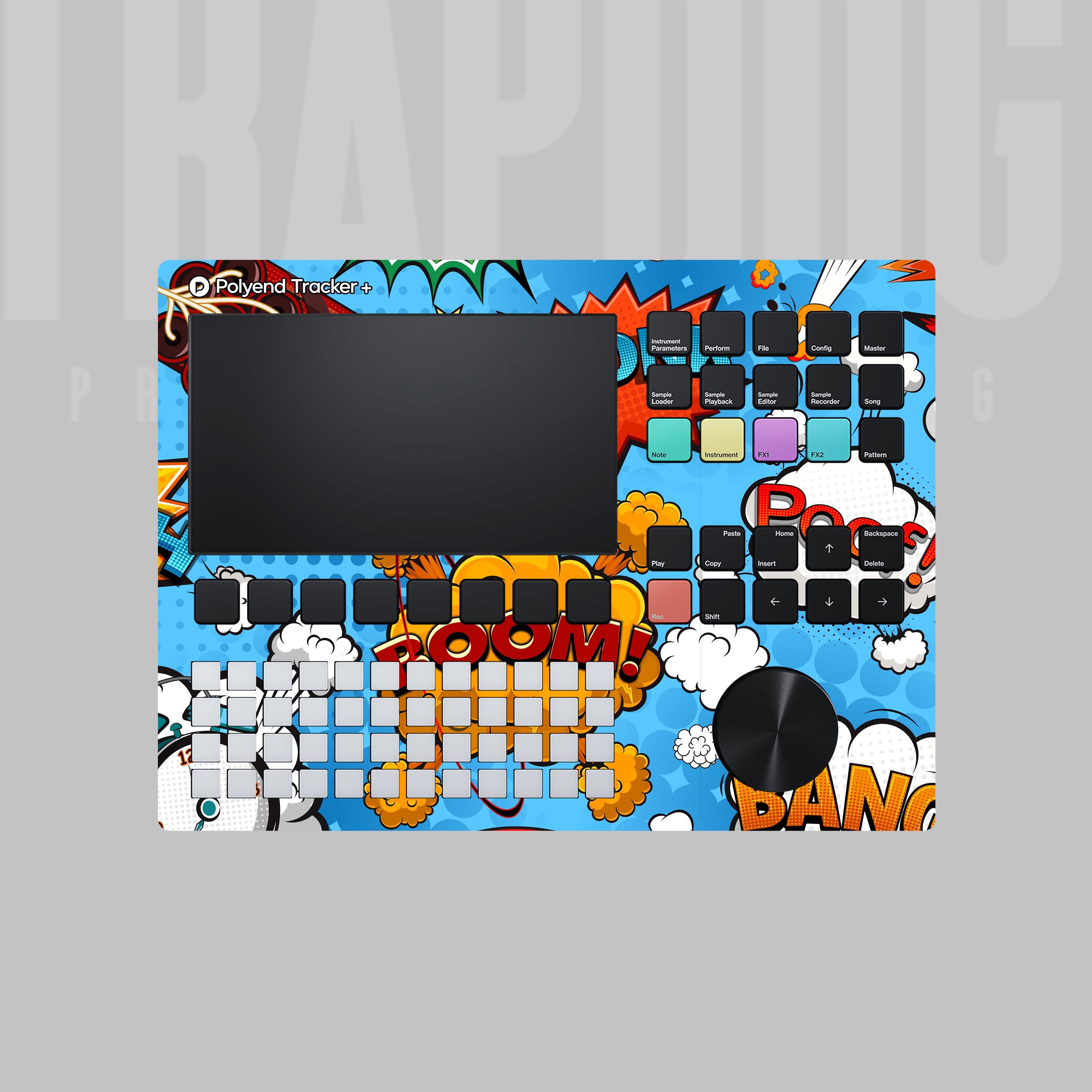 カスタムPolyend Tracker/+ & Play/+ビニールフェイスプレートスキン