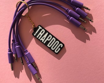 TRAPDOG® Eurorack Mono Patch Cables / Pack Of 5 / 3 Lengths / 15cm - 30cm - 45cm / Loads Of Colours / Cables For Modular Synthesizer Systems