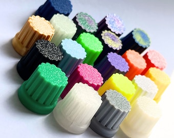 D-Shaft Encoder & Potentiometer Coloured Knobs / ELEKTRON DIGITAKT Knobs / Mixer knobs / EQ knobs / Potentiometer Knobs / Loads of Colours