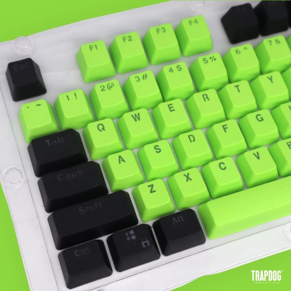 Multi-coloured PBT Doubleshot Backlit Cute Artisan Keycaps | OEM ...