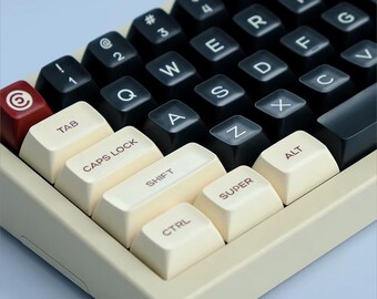 Snoopicorn アーティザンキーキャップ レトロなツートンカラーのABS製