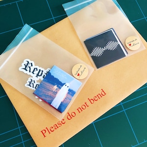 Adesivi personalizzati per copertine di album / Album a tua scelta / Regalo per fan della musica / Adesivi per laptop, telefono, camera da letto / Adesivo in vinile laminato