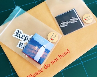 Custom Album Cover Stickers | Albums of Your Choice | Gift for Music Fan | Laptop, Phone, Bedroom Stickers | Laminated Vinyl Sticker